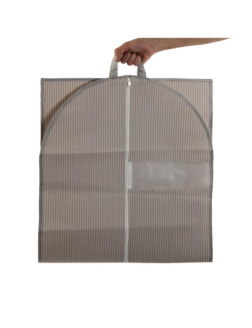 COSTUME RAYÉ BEIGE 2