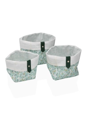 SET DE 3 CESTAS CUADRADAS MODELO CELESTIA