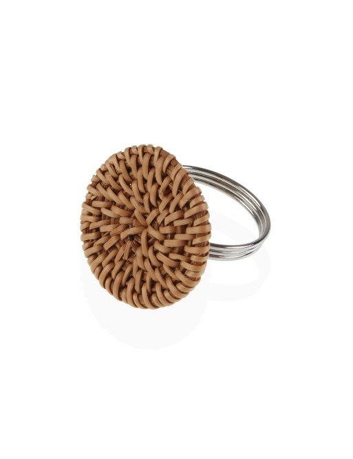 ROND DE SERVIETTE EN ROTIN ET MÉTAL MODÈLE