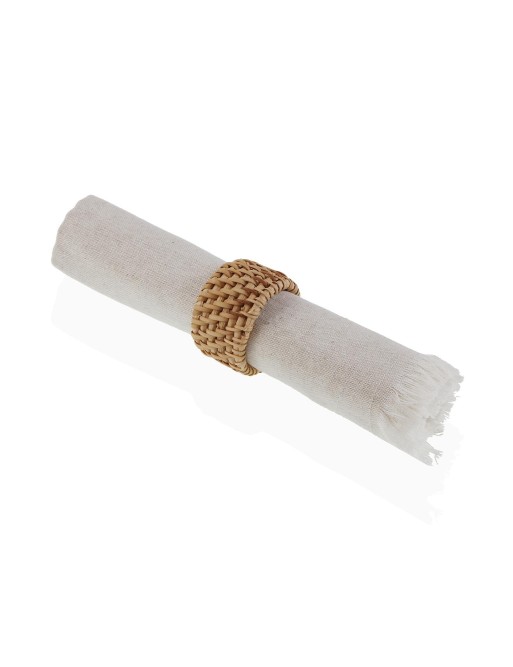 SERVILLETERO DE RATTAN COLOR MARRON MODELO PULSERA