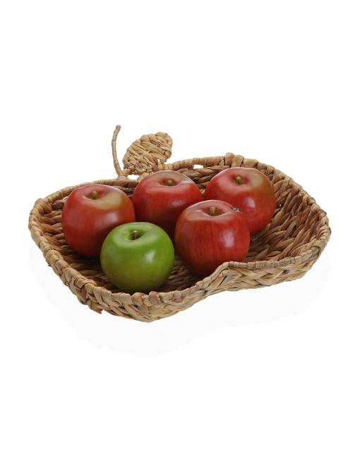 APPLE-SHAPED FOOD BASKET