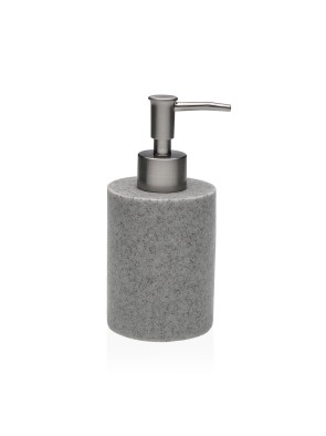 DISPENSADOR DE JABON MODELO RESINA GRIS