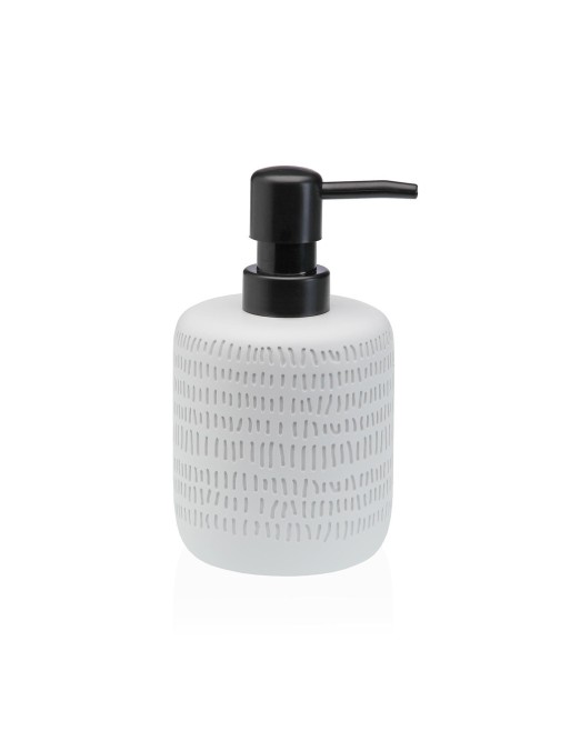 WHITE BATHROOM DISPENSER 9.5x8.2 CM