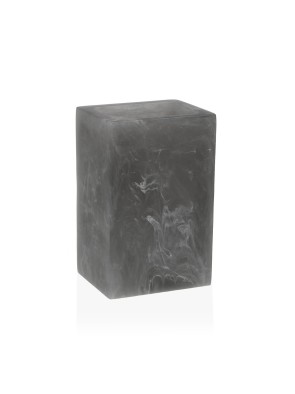 PORTACEPILLOS DE BAÑO NEGRO 11x7.2 CM