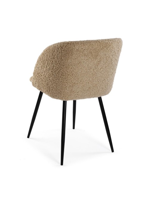 FAUTEUIL DE SALLE À MANGER OU DE SALON MARRON MODÈLE PABLO