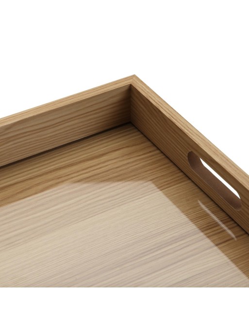 SET OF 3 MDF WOODEN TRAYS DARK MODEL SET OF 3 MDF WOODEN TRAYS DARK MODEL