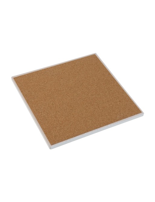 SALVAMANTEL CERAMICO Y BASE DE CORCHO MODELO CHEF ROSA