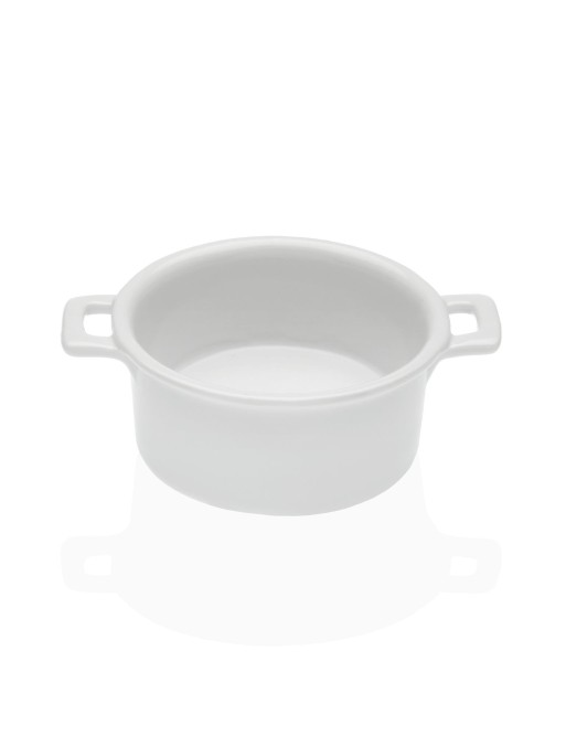COCOTTE RONDE BLANCHE 10x4,2 cm COCOTTE RONDE BLANCHE 10x4,2 cm
