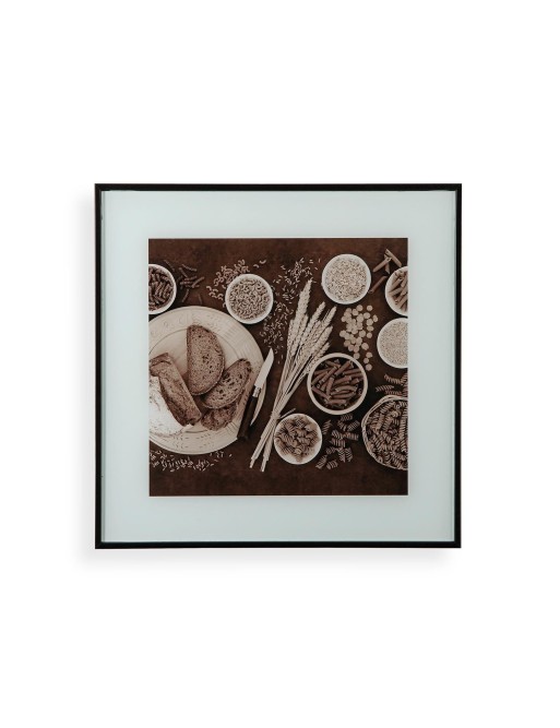 MODEL TABLE WITH FOOD FRAME