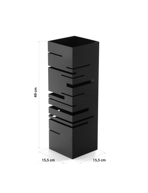 PARAGÜERO METALICO NEGRO MODELO DILAN