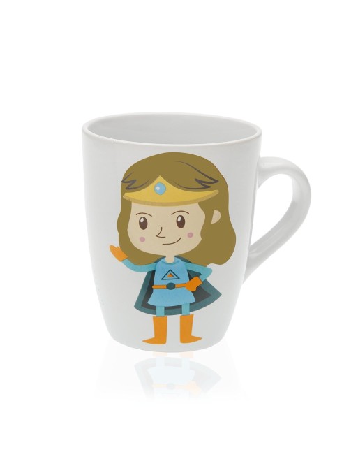 TAZA DESAYUNO O MUG MODELO SUPER MAMA 10x8.5 CM TAZA DESAYUNO O MUG MODELO SUPER MAMA 10x8.5 CM