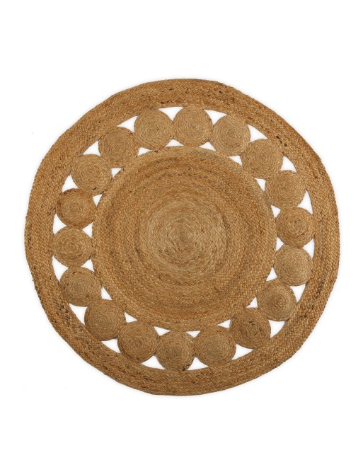 TAPIS EN JUTE MODÈLE DELIA 120CM