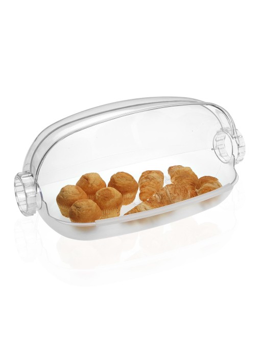 PANERA TRANSPARENTE PARA ALIMENTOS 43.5x23 CM PANERA TRANSPARENTE PARA ALIMENTOS 43.5x23 CM