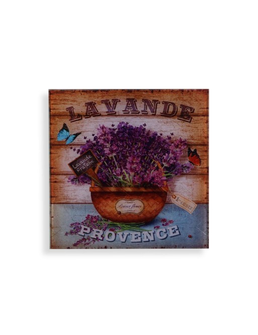 CUADRO CON CRISTAL MODELO LAVANDA 30X30CM CUADRO CON CRISTAL MODELO LAVANDA 30X30CM