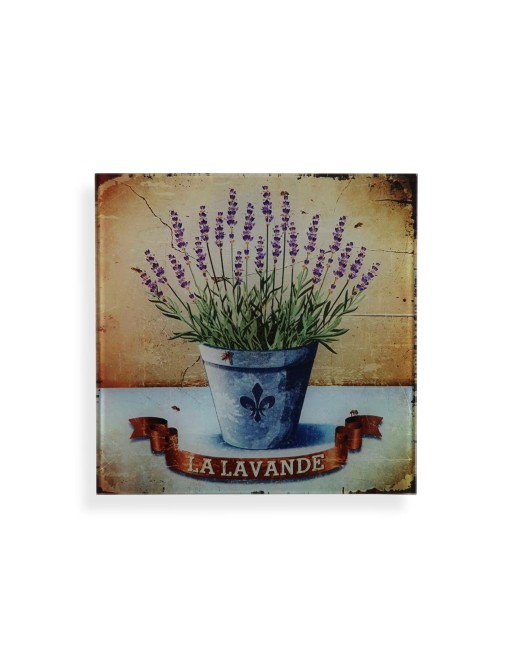 CUADRO CON CRISTAL LAVANDA 30X30CM MODELO 1 CUADRO CON CRISTAL LAVANDA 30X30CM MODELO 1