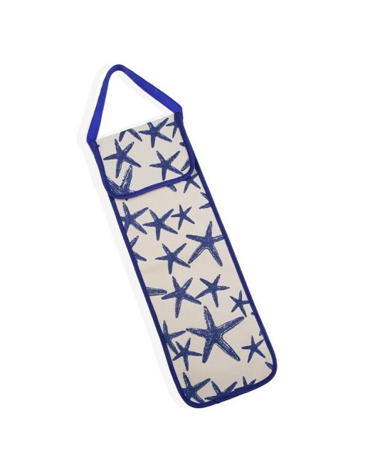 BOLSA PARA PAN TEXTIL DE POLIESTER MODELO ESTRELLA AZUL