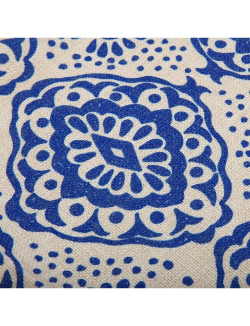 TISCHLÄUFER ODER TISCHLÄUFER STEMPEL BLAUES MODELL