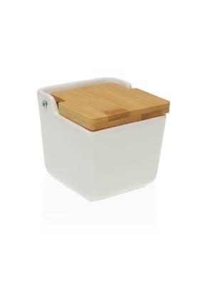 KITCHEN SALT SHAKER MODEL WHITE 8.3x8.8 CM