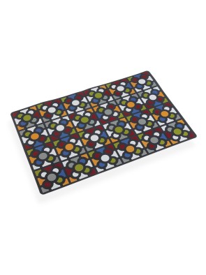 MANTEL INDIVIDUAL O SALVAMANTEL MODELO BALDOSA BILBAO COLORES 28,2x43,5CM