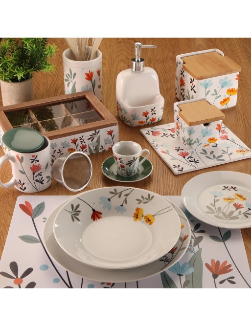 MANTEL INDIVIDUAL O SALVAMANTEL MODELO PRIMAVERAS MANTEL INDIVIDUAL O SALVAMANTEL MODELO PRIMAVERAS