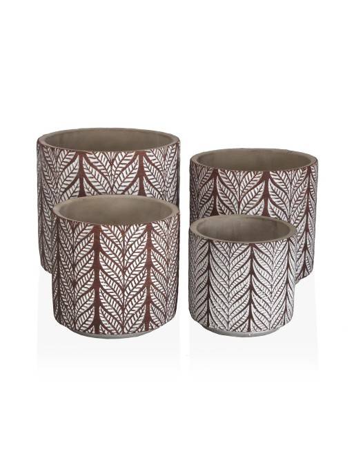 CERAMIC POT 11 CM MODEL LAURA CERAMIC POT 11 CM MODEL LAURA