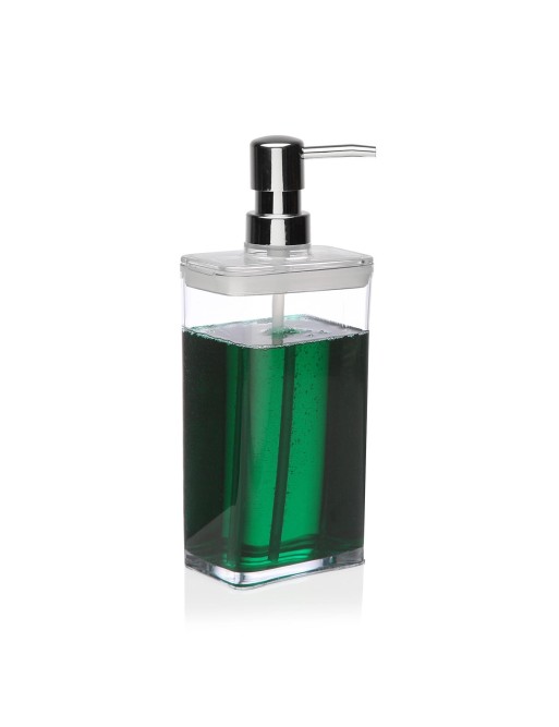 TRANSPARENT SOAP DISPENSER 23x9.4 CM TRANSPARENT SOAP DISPENSER 23x9.4 CM