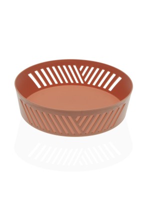 CORBEILLE DE FRUITS EN TERRE CUITE 24,5x6,5 CM