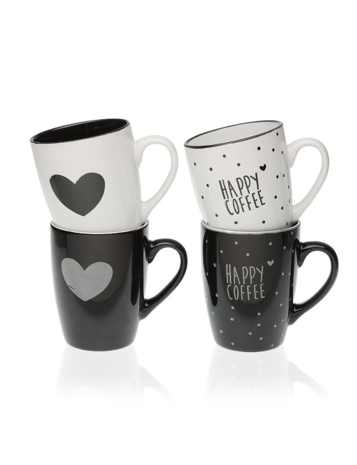 FOUR HEART BREAKFAST CUPS