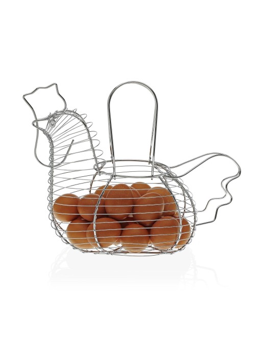 HEN-SHAPED STEEL EGG CUP