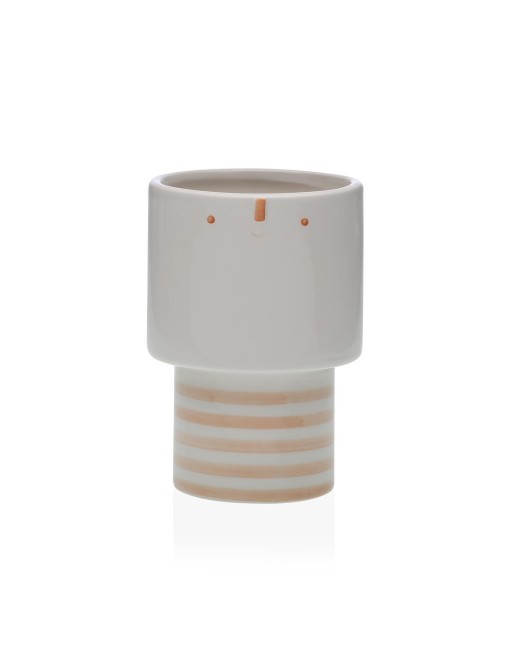 CERAMIC PLANTER SILHOUETTE WITH LEO MODEL FACE