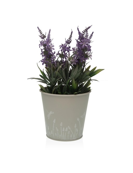 GREY METAL POT 12x14 CM