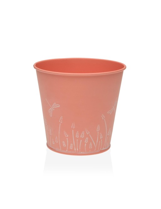 POT EN MÉTAL ORANGE 12x14 CM POT EN MÉTAL ORANGE 12x14 CM