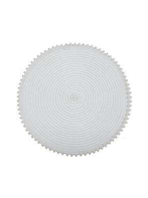 SET DE TABLE OU BLANC TRITABLE 38 CM