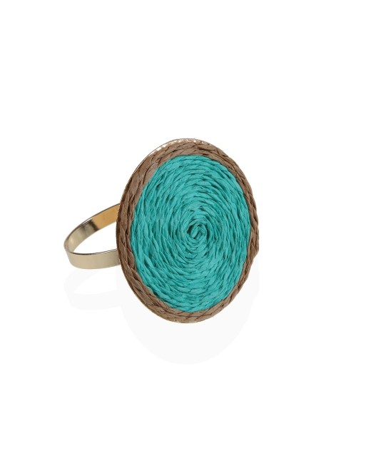 ROND DE SERVIETTE SIMPLE VERT 5 CM