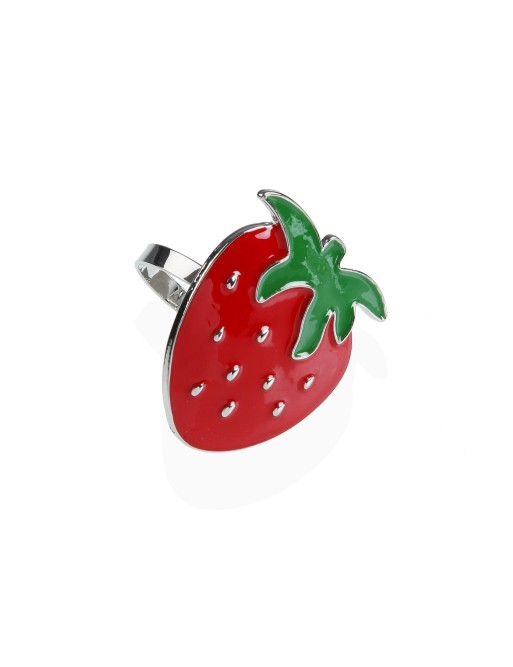 EINZEL-SERVIETTENRING ERDBEERE MODELL