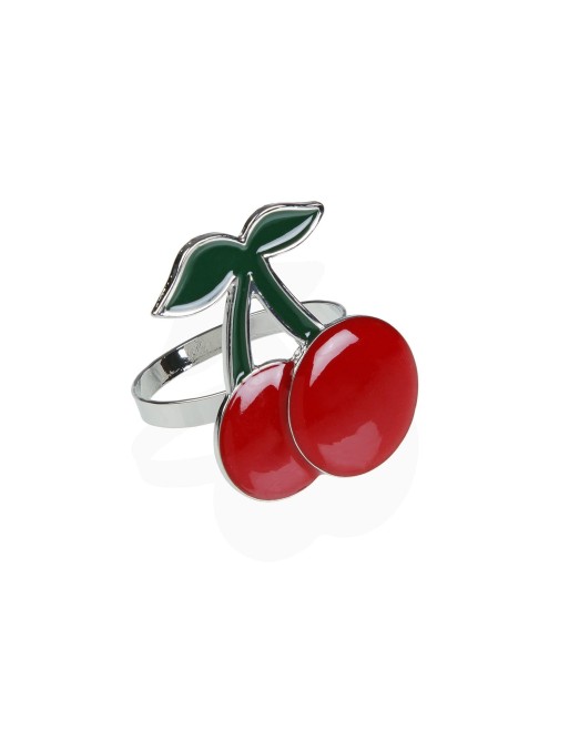 EINZELNER SERVIETTENRING MODELL ZWEI KIRSCHEN