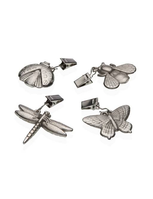 LOT DE 4 POIDS PORTE-NAPPE MODÈLE NATURA LOT DE 4 POIDS PORTE-NAPPE MODÈLE NATURA