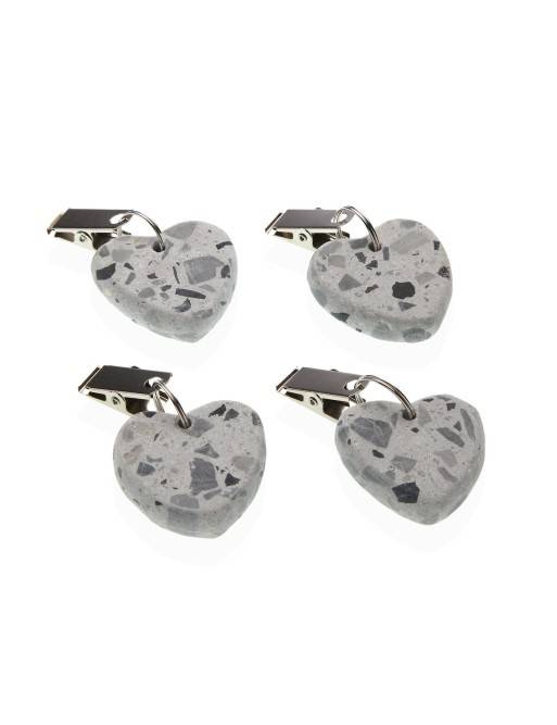 LOT DE 4 POIDS AVEC UNE NAPPE MODÈLE QUATRE COEURS LOT DE 4 POIDS AVEC UNE NAPPE MODÈLE QUATRE COEURS