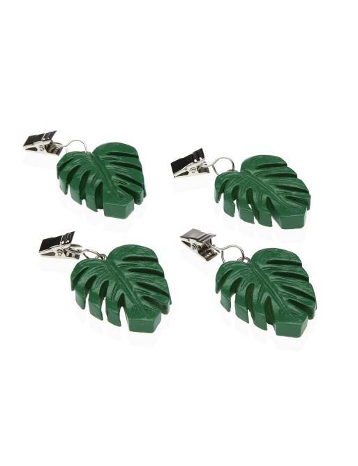 SET VON 4 GEWICHTEN MIT EINER TISCHDECKE MODELL VIER BLÄTTER SET VON 4 GEWICHTEN MIT EINER TISCHDECKE MODELL VIER BLÄTTER