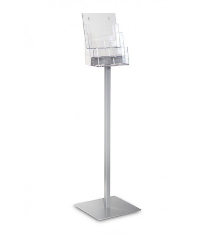 Free-standing display stand A4V 3 departaments