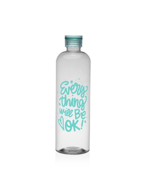 BOTELLA FRASE EVERYTING WILL BE OK 1,5 L.