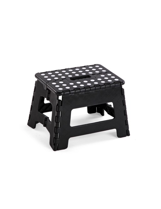 TABOURET PLIANT NOIR 22x22x29 CM