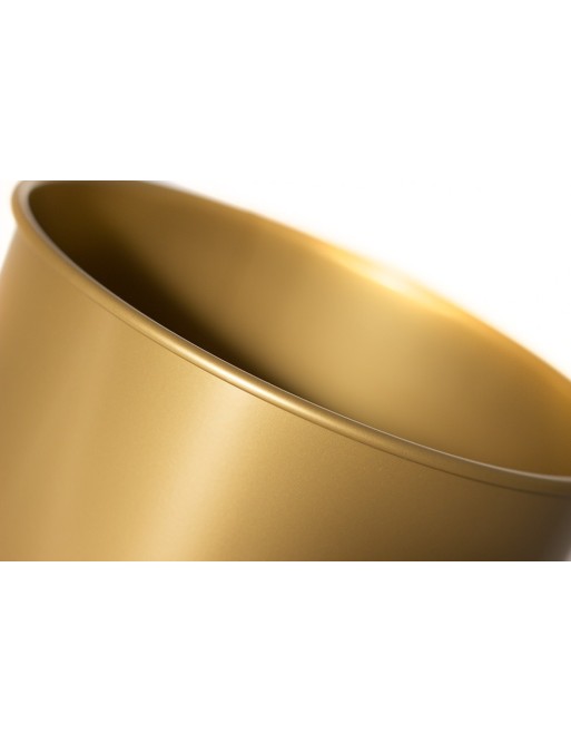 Corbeille à papier 12 Litres. Couleur OR Corbeille à papier 12 Litres. Couleur OR