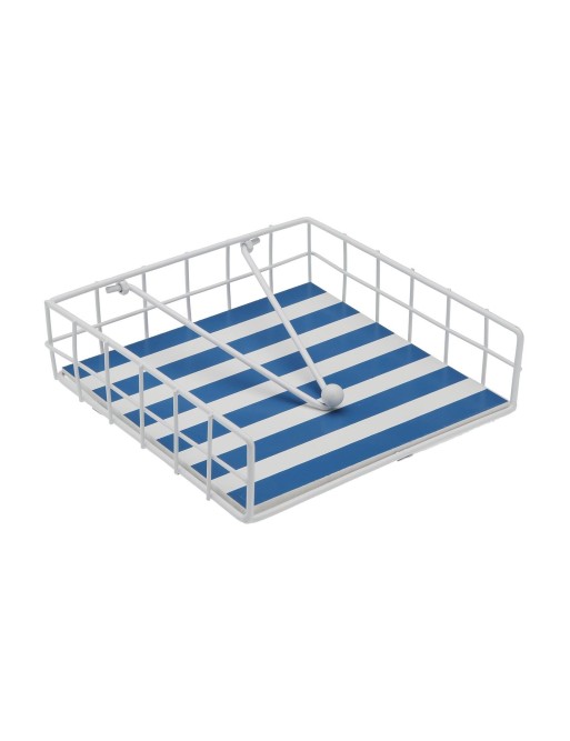 METALLIC-SERVIETTENHALTER MODELL MARINAD BLAU