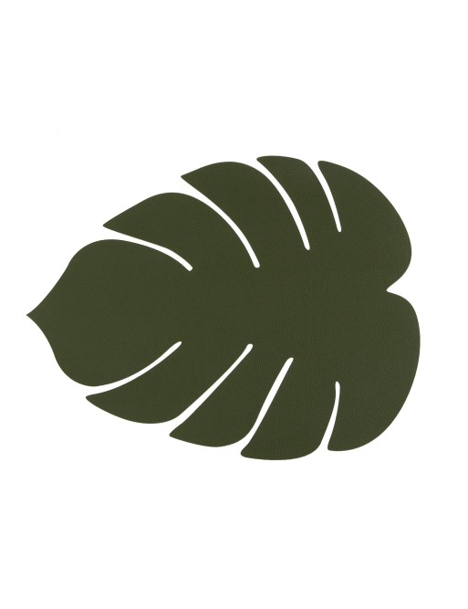 SALVAMANTEL O MANTEL INDIVIDUAL MODELO HOJA VERDE