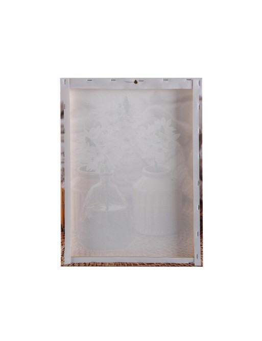 WEISSE BLUMEN CANVAS MODELL 30X40 CM