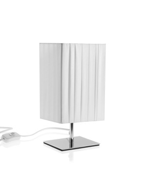 WHITE TABLE LAMP 25x12x13 CM