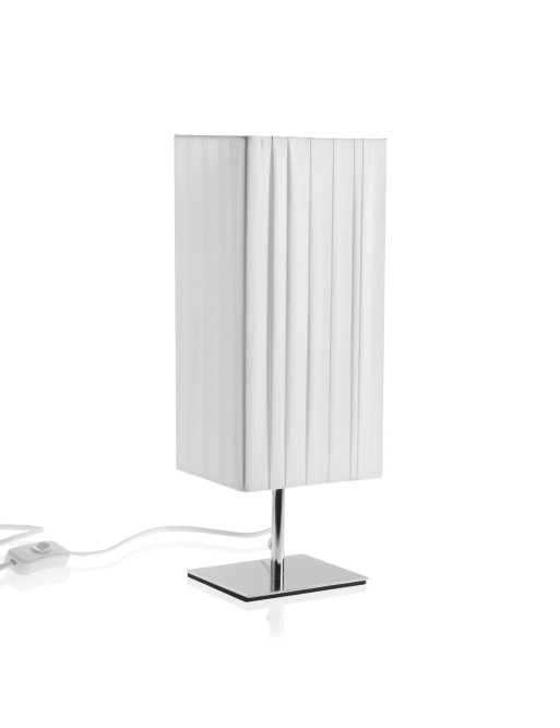 WEISSE TISCHLAMPE 37x12x14 CM