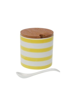 SUCRIER ROND MODÈLE JAUNE MARINADE