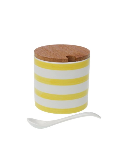 SUCRIER ROND MODÈLE JAUNE MARINADE